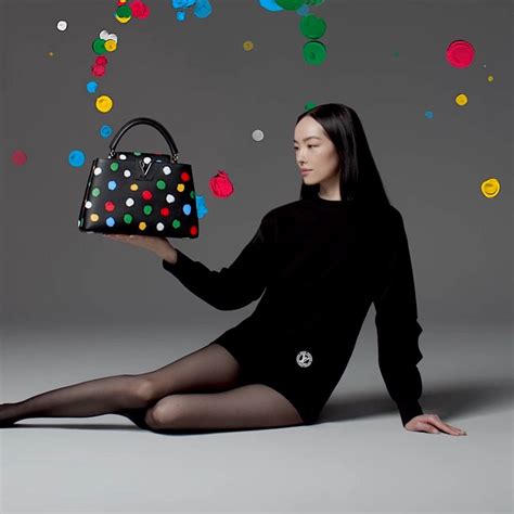 louis vuitton x yayoi kusama campaign|yayoi kusama outfits.